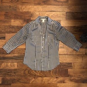 Black & White gingham shirt